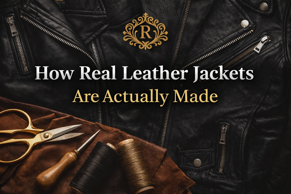 How Real Leather Jackets Are Made: Everything You Need to Know
