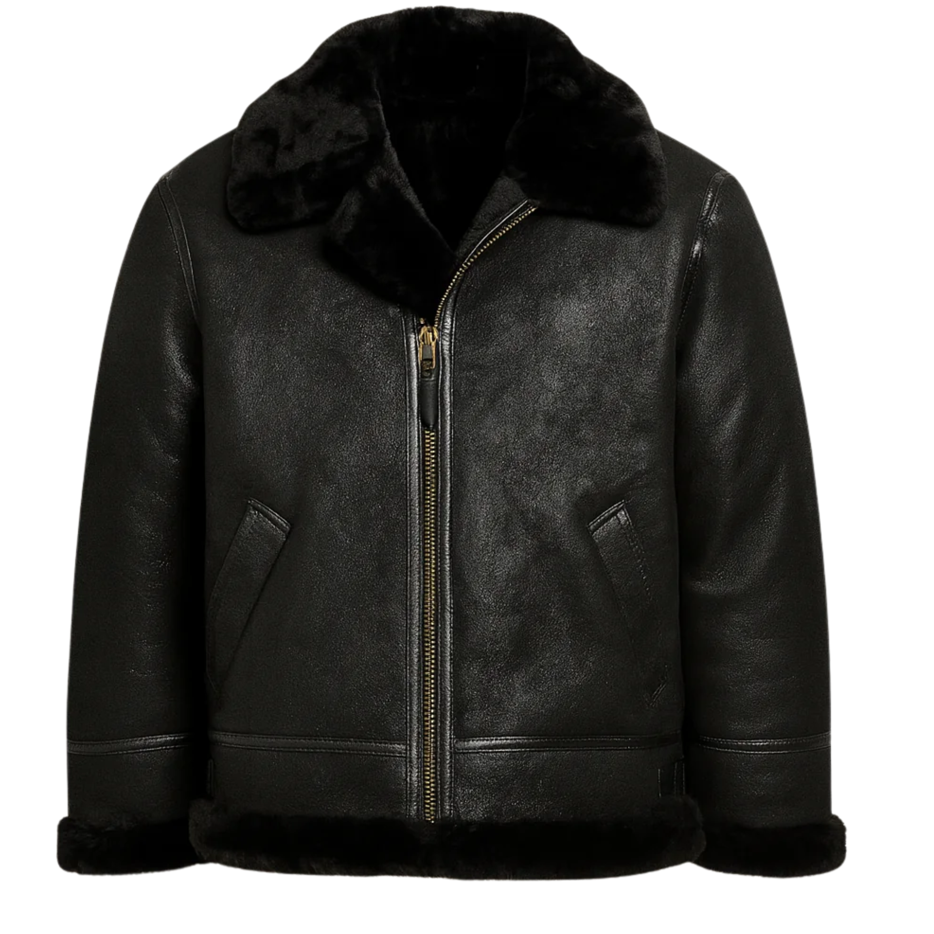 Classic Sheepskin B-3 Bomber Jacket – Genuine Merino Shearling | Rove Leather
