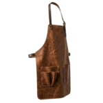 Men's Brown Leather Apron - Blacksmith Work Apron - Image 3