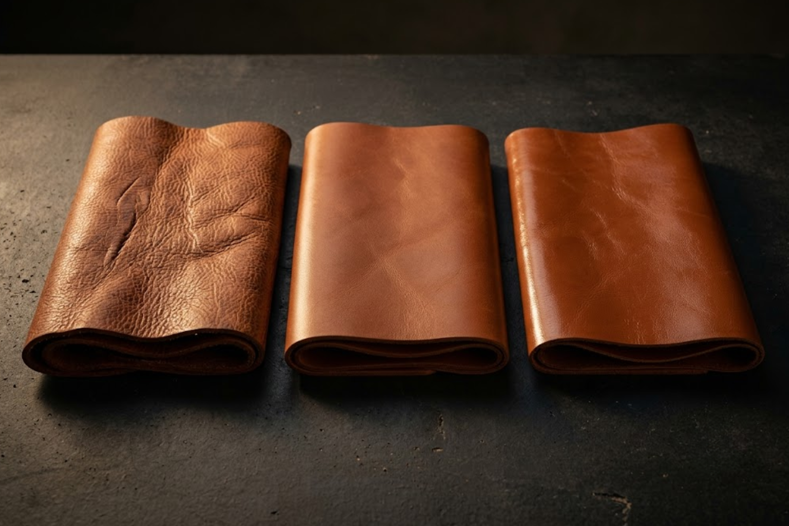 full grain vs top grain vs genuine leather