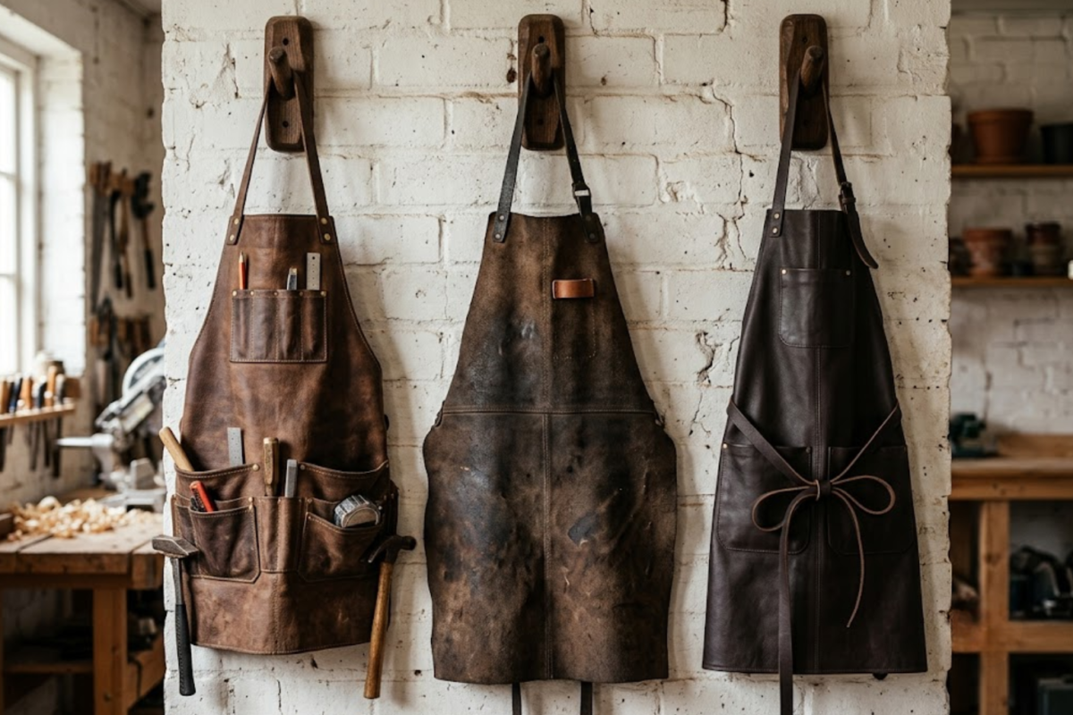 how to choose leather apron