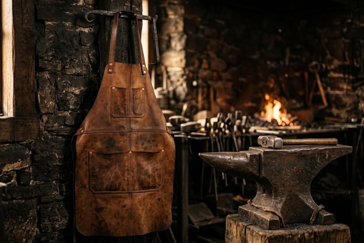 Leather Blacksmith Apron: Coverage Standards, Material Specs and What the Forge Demands by Rove Leather